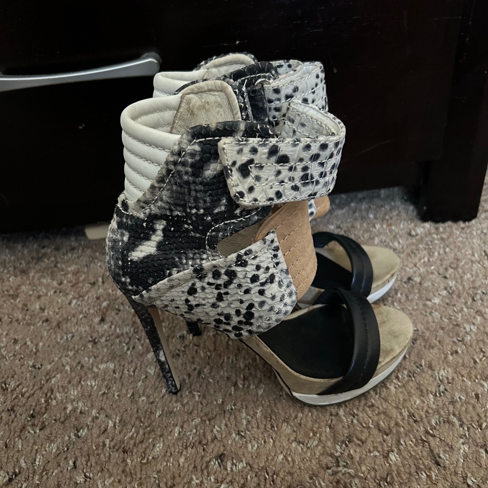 MIA Limited Edition Rocco Snakeskin Stiletto Heel